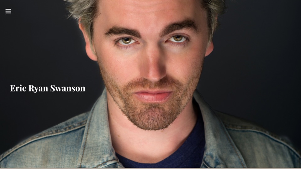 Screenshot of Actors Portfolio Site